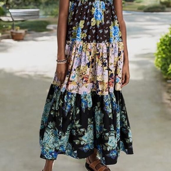 Free People Women's Bluebell Midi Dress - Picture 9 of 16